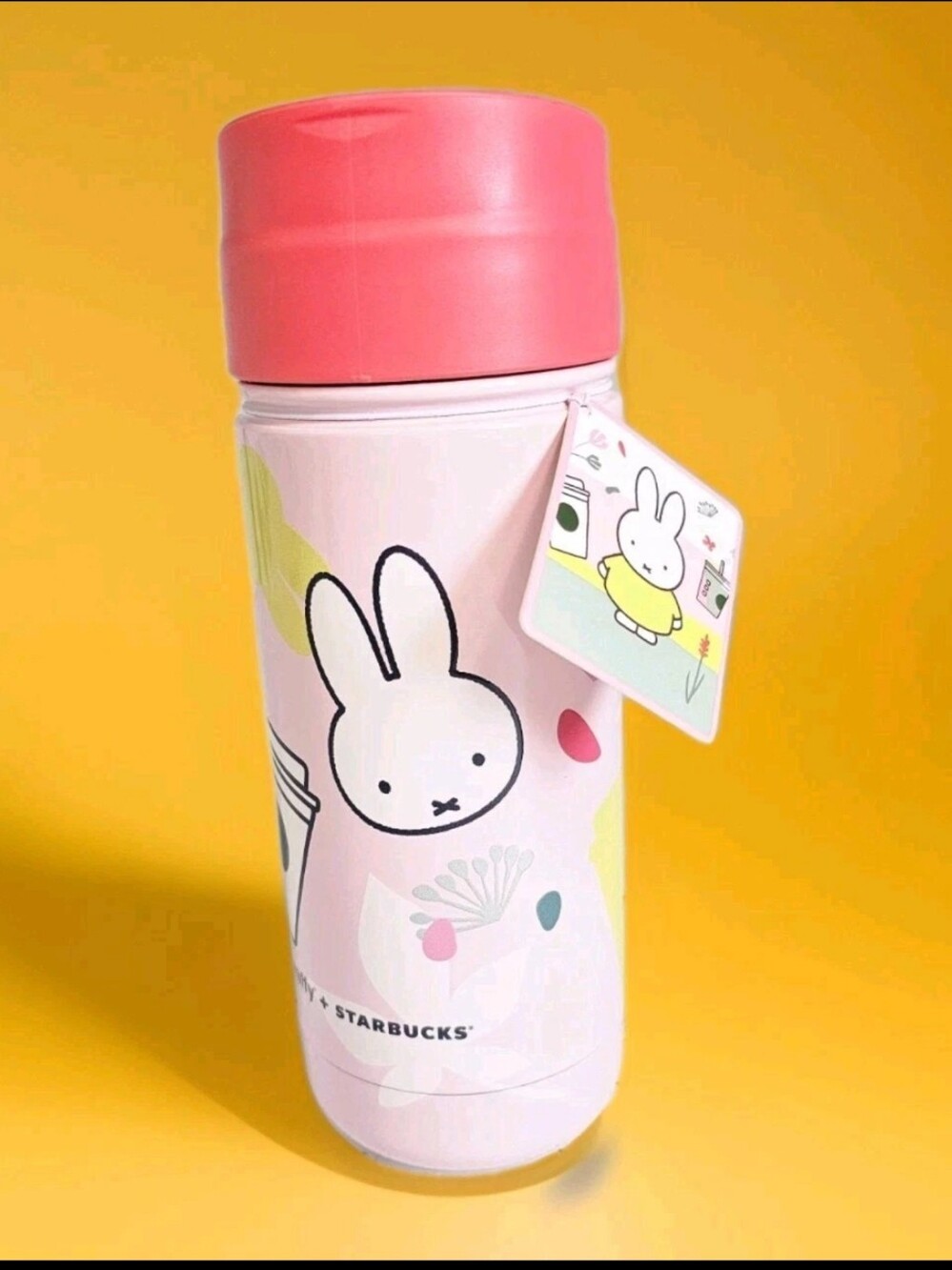 NWT Starbucks +Miffy Limited Edition Collaboration Hot/cold  18 Oz SS
